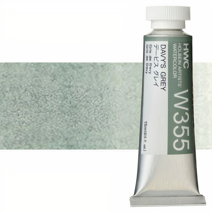 Professzionális Holbein Artists akvarellfestékek 15 ml – davys szürke