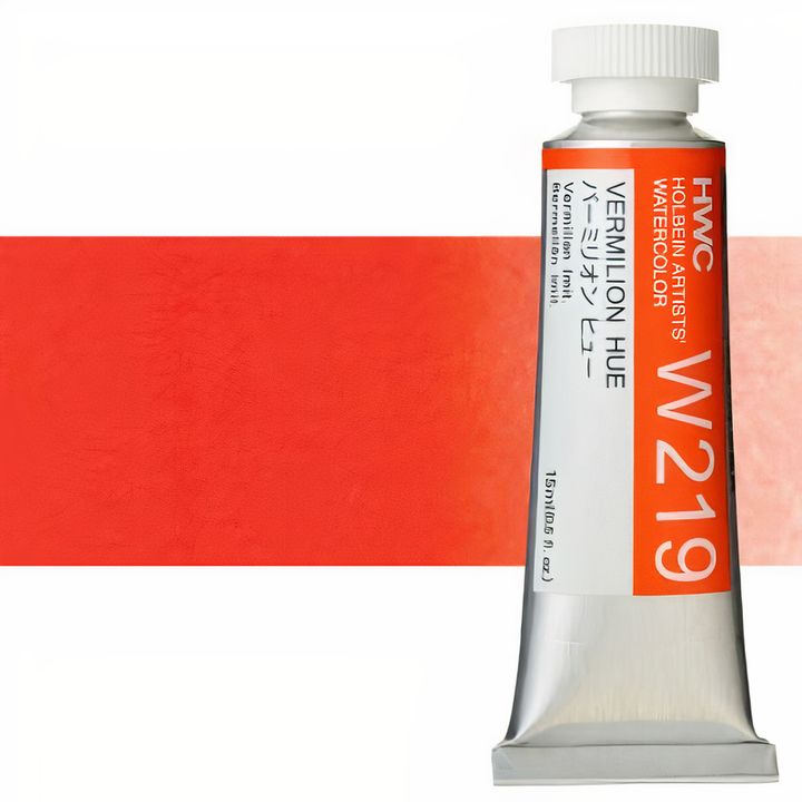 Professzionális Holbein Artists akvarellfestékek 15 ml – cinóber hue