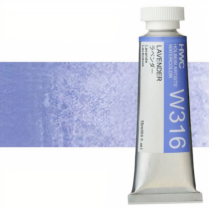 Professzionális Holbein Artists akvarellfestékek 15 ml | lila árnyalatok