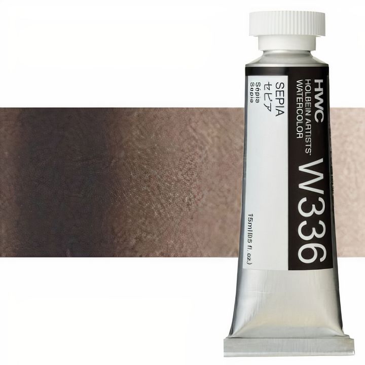 Professzionális Holbein Artists akvarellfestékek 15 ml | barna árnyalatok