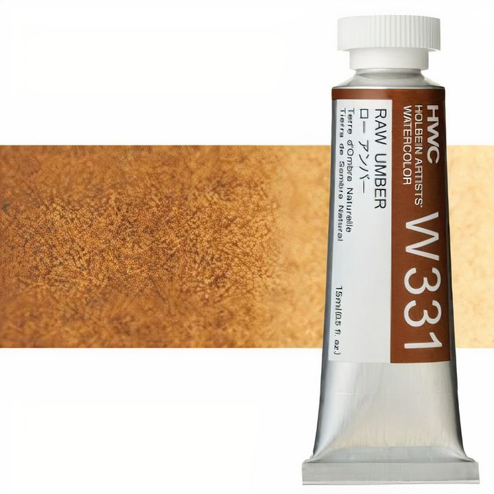 Professzionális Holbein Artists akvarellfestékek 15 ml | barna árnyalatok