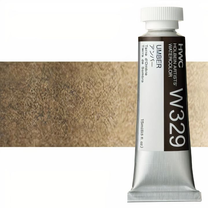 Professzionális Holbein Artists akvarellfestékek 15 ml | barna árnyalatok
