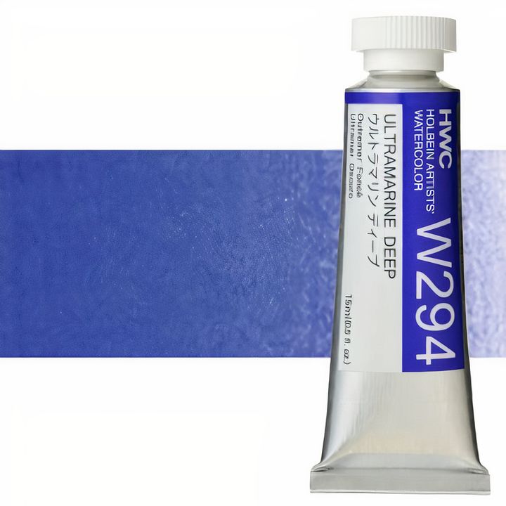 Professzionális Holbein Artists akvarellfestékek 15 ml – ultramarin sötét