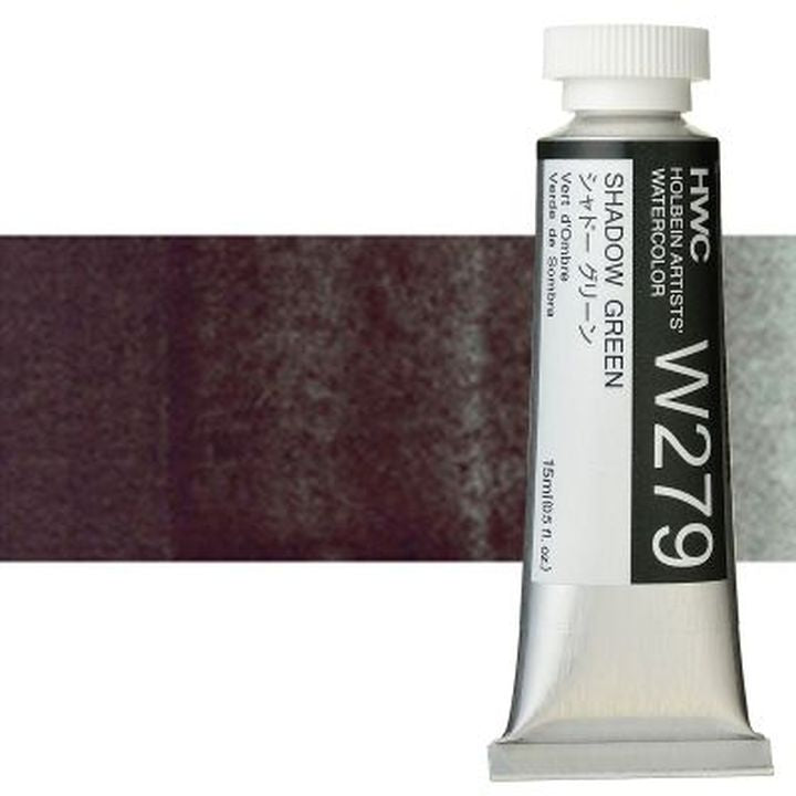 Professzionális akvarellfestékek Holbein Artists 15 ml – shadow zöld