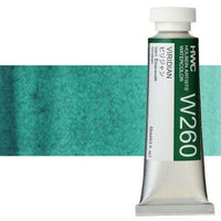 Professzionális akvarellfestékek Holbein Artists 15 ml – viridian