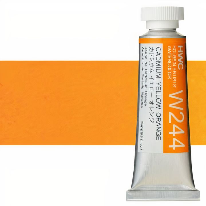 Professzionális Holbein Artists akvarellfestékek 15 ml – kadmium sárgásnarancs