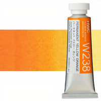 Professzionális Holbein Artists akvarellfestékek 15 ml – permanens sárgásnarancs
