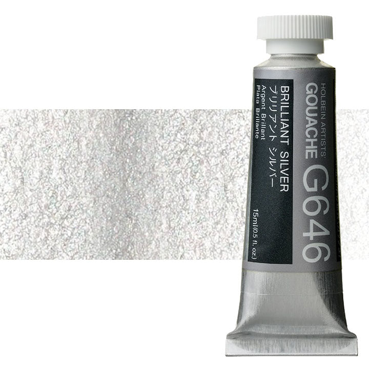 Professzionális Holbein Artists gouache festékek 15 ml | metál árnyalatok