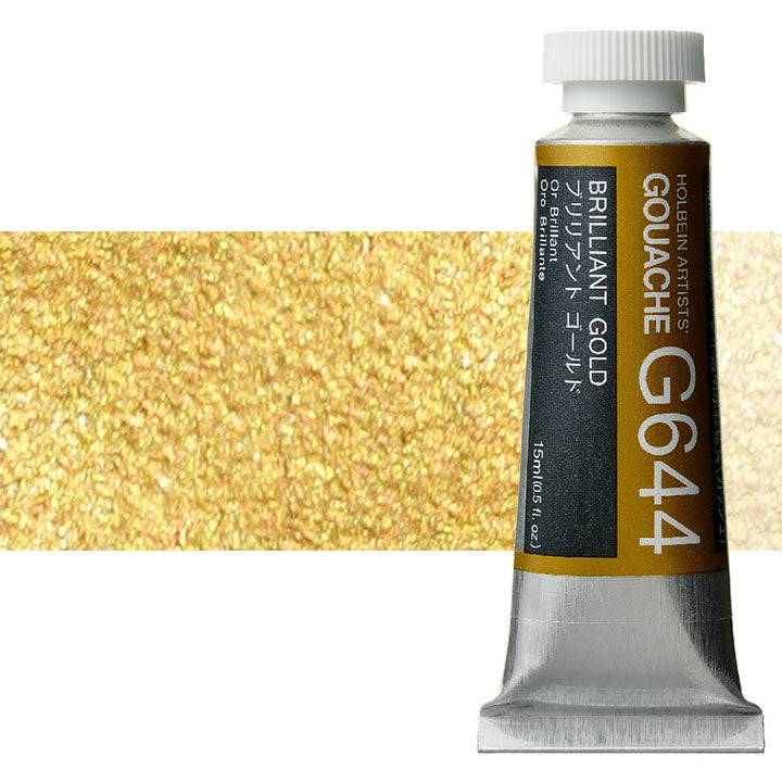 Professzionális Holbein Artists gouache festékek 15 ml | metál árnyalatok
