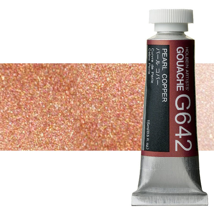 Professzionális Holbein Artists gouache festékek 15 ml | metál árnyalatok