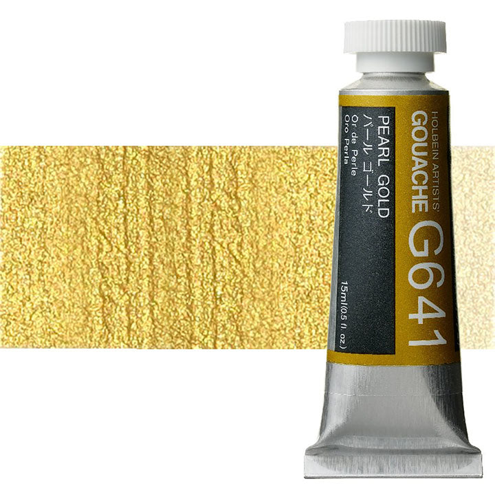 Professzionális Holbein Artists gouache festékek 15 ml | metál árnyalatok