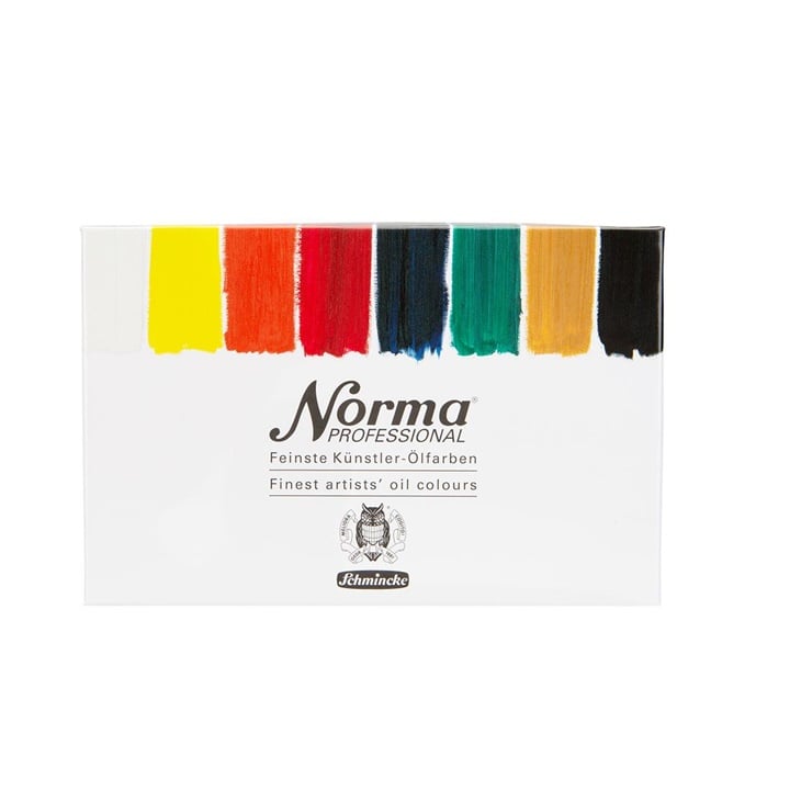 Professzionális olajfesték készlet Schmincke Norma Professional 8 x 20 ml-es tubusban (1)