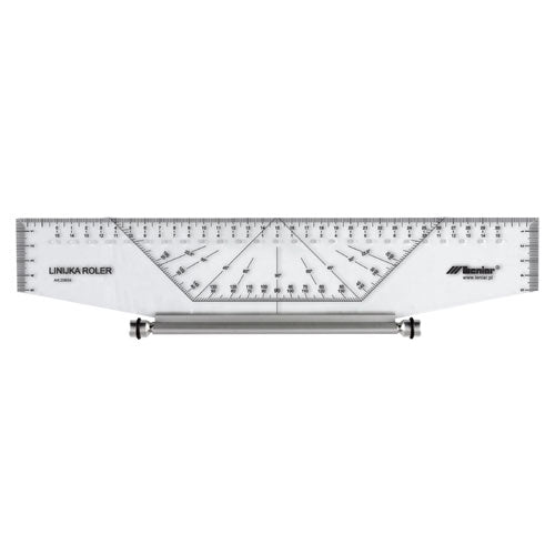 Profi többfunkciós vonalzó ROLLER 25 cm - LENIAR