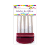 Quilling fésű papírminták készítéséhez