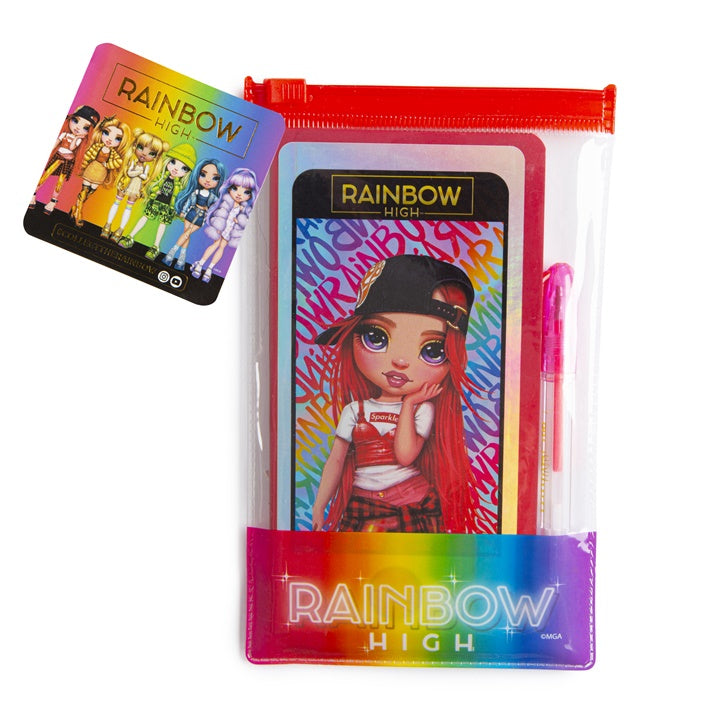RAINBOW HIGH telefon alakú jegyzetfüzet tollal (3)