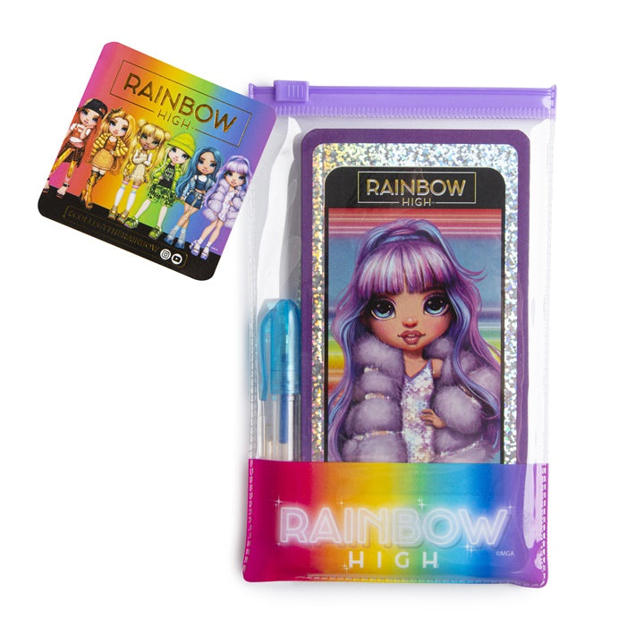 RAINBOW HIGH telefon alakú jegyzetfüzet tollal (4)