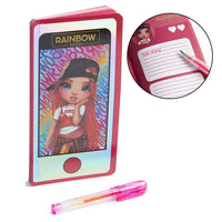 RAINBOW HIGH telefon alakú jegyzetfüzet tollal (5)