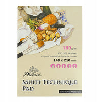 Rajz- és festőpapír-blokk Phoenix 180 g/m², 60 lap – többféle méretben