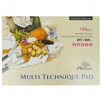 Rajz- és festőpapír-blokk Phoenix 180 g/m², 60 lap – többféle méretben
