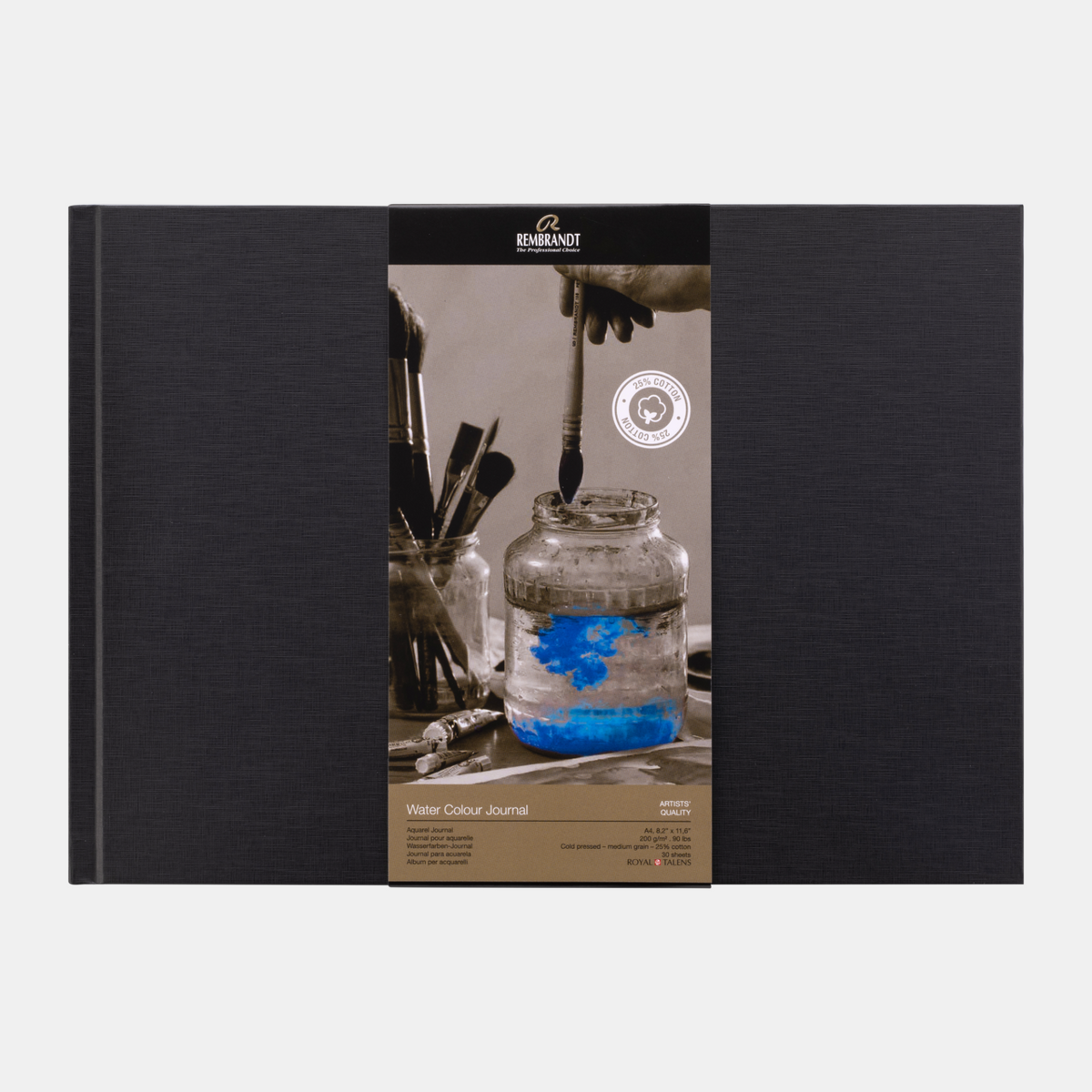 ROYAL TALENS Rembrandt akvarelltömb CP 200 g/m² A4 ragasztott - 30 lap