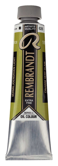Olajfesték Rembrandt 40 ml – Cinnabar Green Light