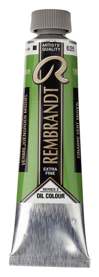 Olajfesték Rembrandt 40 ml – Cinnabar Green Medium