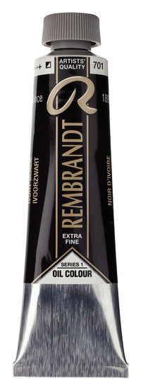 Olajfesték Rembrandt 40 ml – Ivory Black