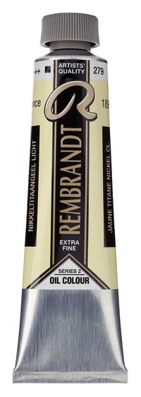 Olajfesték Rembrandt 40 ml – Nickel Titanium Yellow Light