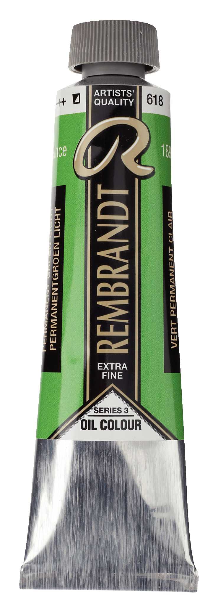 Olajfesték Rembrandt 40 ml – Permanent Green Light