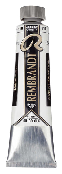 Olajfesték Rembrandt 40 ml – Titanium White Linseed Oil