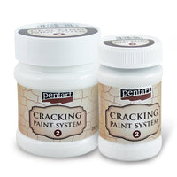 Repedő festék rendszer 100 ml - Crackle System – Crackle Paint System - White