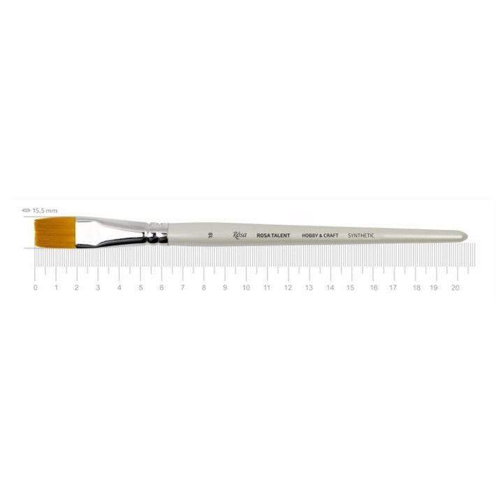 Rosa Hobby & Craft lapos ecset (7)