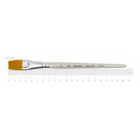 Rosa Hobby & Craft lapos ecset (8)