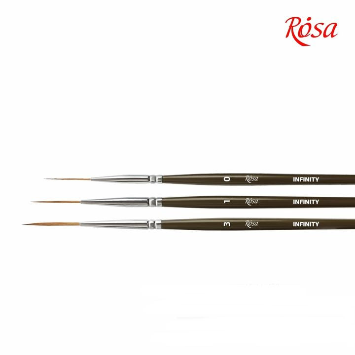 ROSA INFINITY 128 Sable Liner Brush ecset - Nr. 3