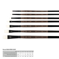 ROSA MOON 1203F szintetikus lapos kefe (8)