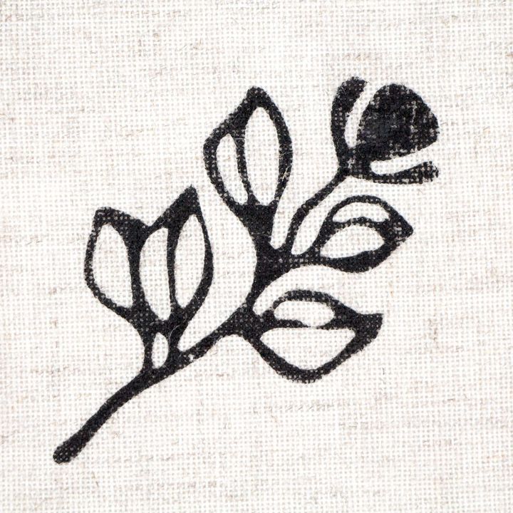 ROSA TALENT 13. számú fa bélyegző botanikus 4.6x8 cm (2)
