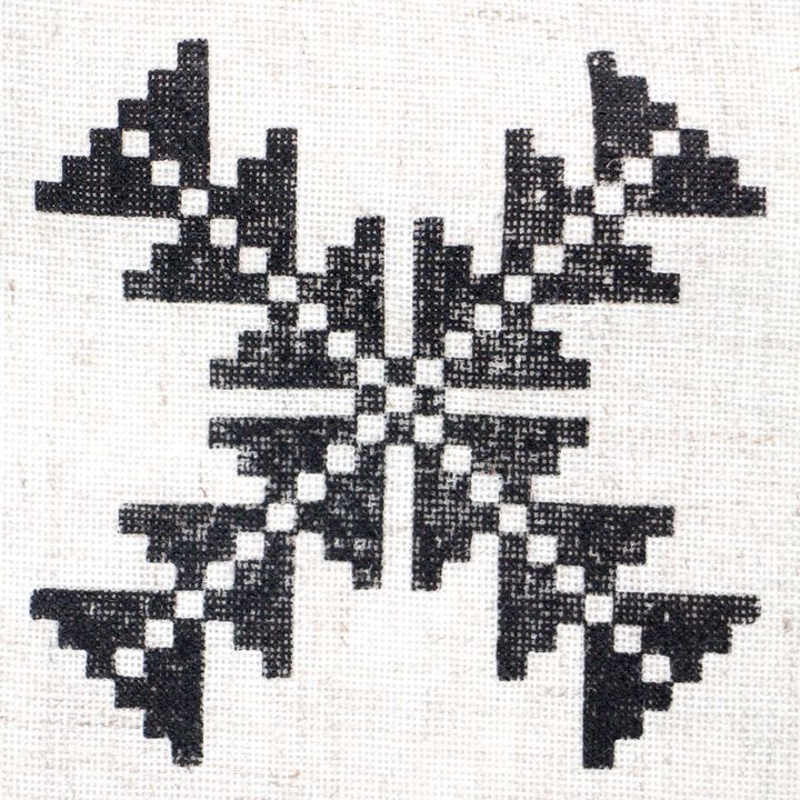 ROSA TALENT 3. számú fa bélyegző Geometria (2)