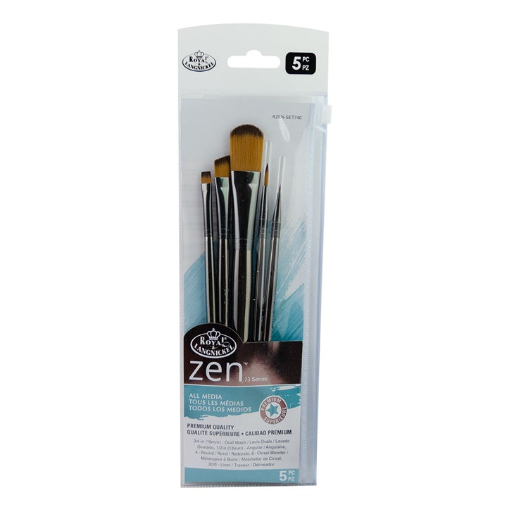Royal és Langnickel Zen 73 sokoldalú ecsetkészlet (1)