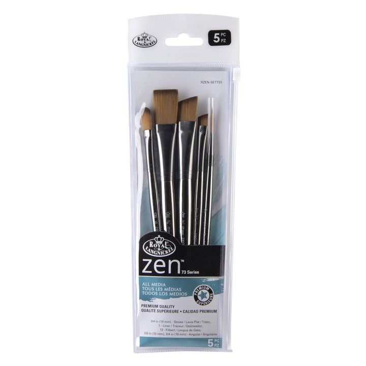 Royal és Langnickel Zen 73 vegyes ecsetkészlet (1)