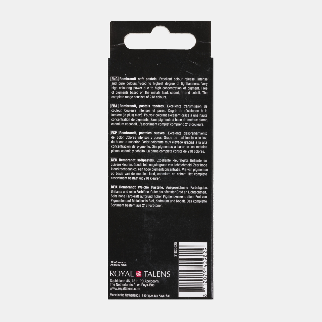 ROYAL TALENS Rembrandt puha porpasztell készlet Cool Greens 5 db