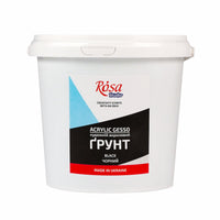 Akril Gesso fekete ROSA Studio – 1000 ml