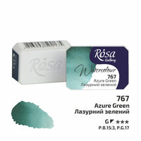 Akvarellfesték Rosa Gallery szilkés 2,5 ml – Azure Green panvička