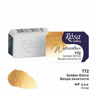 Akvarellfesték Rosa Gallery szilkés 2,5 ml – Golden Ochre panvička