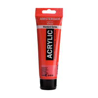 Amsterdam Standart Series akrilfesték 120 ml – Pyrrole Red