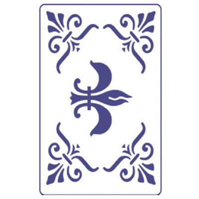Sablon PENTART  -  Díszítmény S6