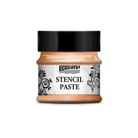 Stencilező paszta - gyöngyház 50ml – apricot