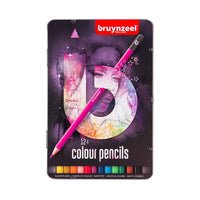 Bruynzeel színes ceruza készlet fém dobozban - pink | különböző készletek