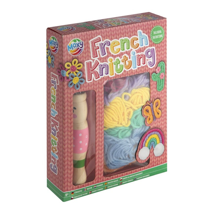 Francia kötés készlet – Piros csomagolás
