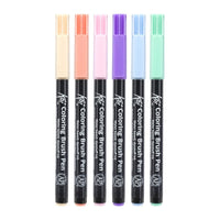 Sakura Koi Coloring Brush Pen akvarell ecsetfilc készlet - 6 db Sweets