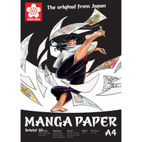 SAKURA Manga rajztömb 250 g/m² A5 – A3 - 20 lap